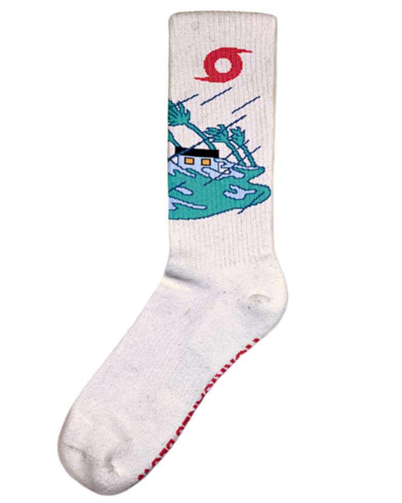 Hurricanes Blow | Merino Wool Socks